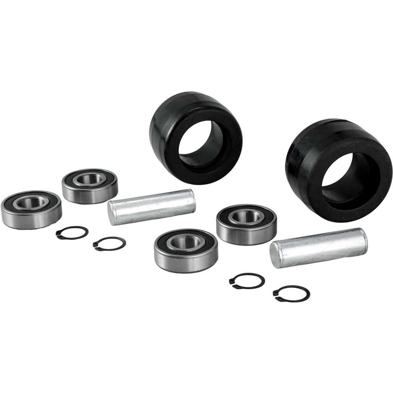 Roda traseira 75 mm x 50 mm, em nylon, jogo com 12 peças, para CPN 106