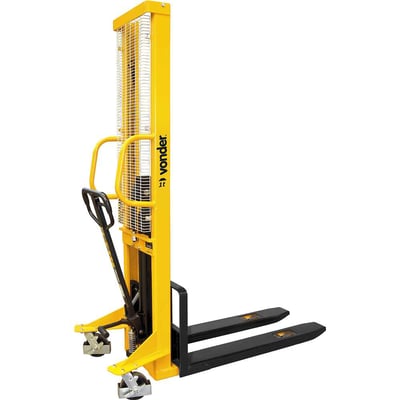 Empilhadeira manual, garfo fixo, 1,0 tonelada (1,0 tf)