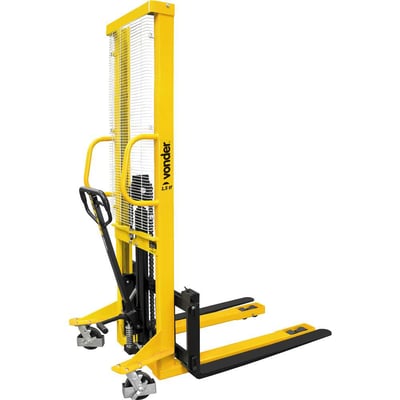 Empilhadeira manual, garfo ajustável, 1,5 tonelada (1,5 tf)