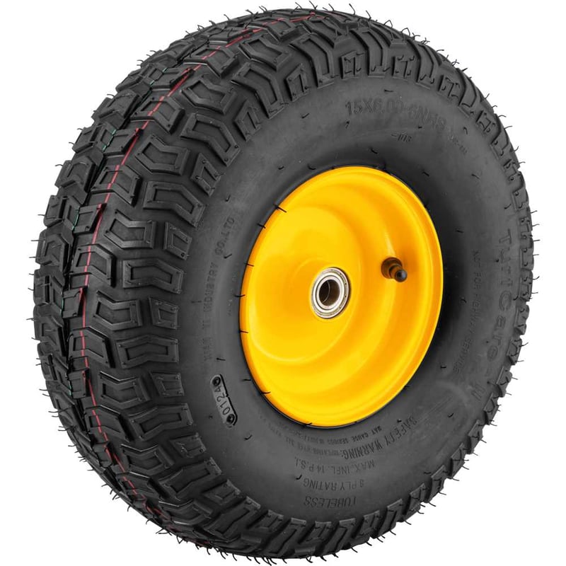 Roda dianteira completa para Trator Cortador de Grama TGM 175 e TGH 175