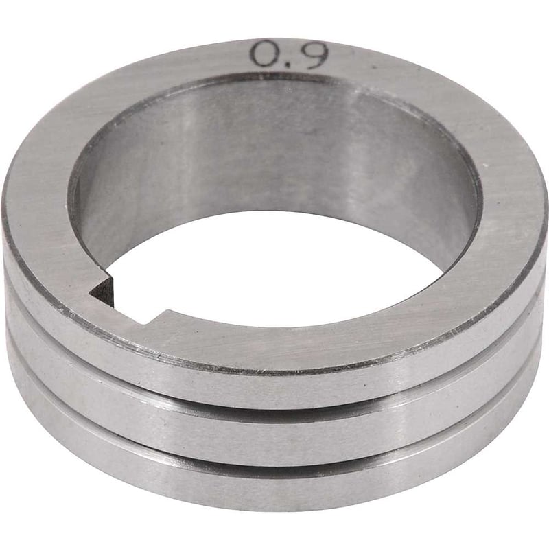 Roldana de arraste, 0,8 mm/0,9 mm, arame de aço sólido, para as máquinas MIG/MAG MM 250/MM 251/MM 255/MM 305/MMP 252