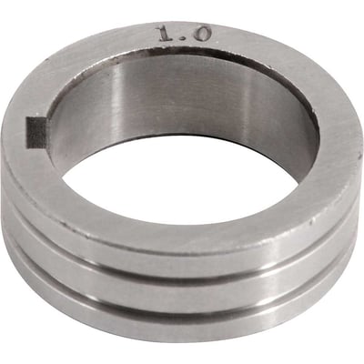 Roldana de arraste, 1,0 mm/1,2 mm, arame de aço sólido, para as máquinas MIG/MAG MM 250/MM 251/MM 255/MM 305/MMP 252