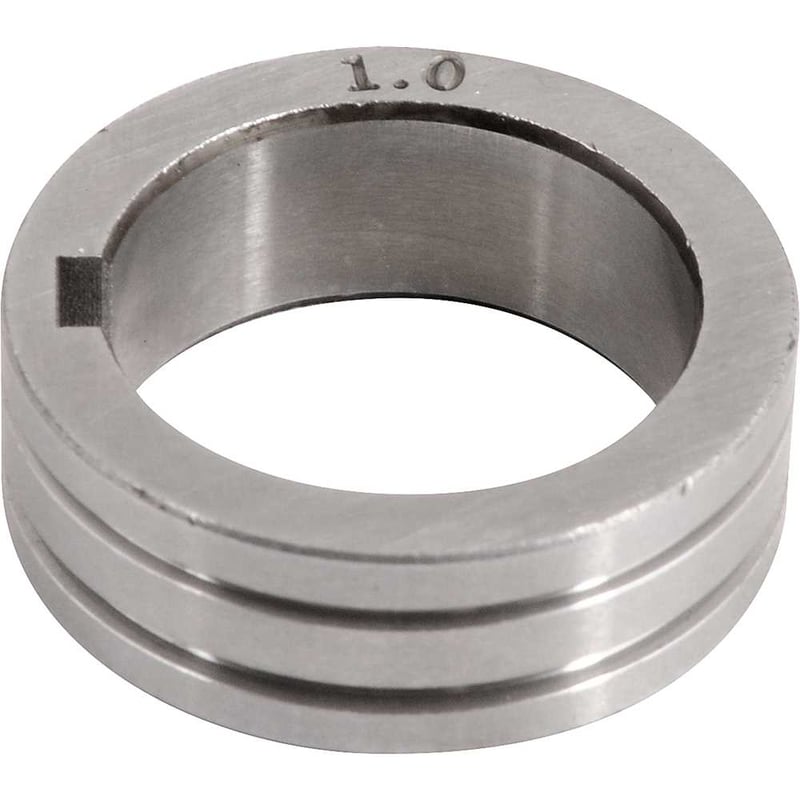 Roldana de arraste, 1,0 mm/1,2 mm, arame de aço sólido, para as máquinas MIG/MAG MM 250/MM 251/MM 255/MM 305/MMP 252