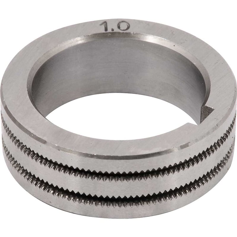 Roldana 1,0 mm - 1,2 mm, aço tubular, para máquinas MIG/MAG MM 251/MM 305