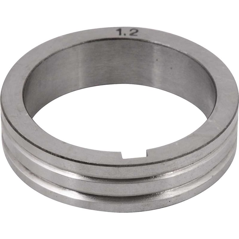 Roldana de arraste, 1,2 mm/1,6 mm, arame de aço sólido, para as máquinas MIG/MAG MM 400/MM 403/MM 405