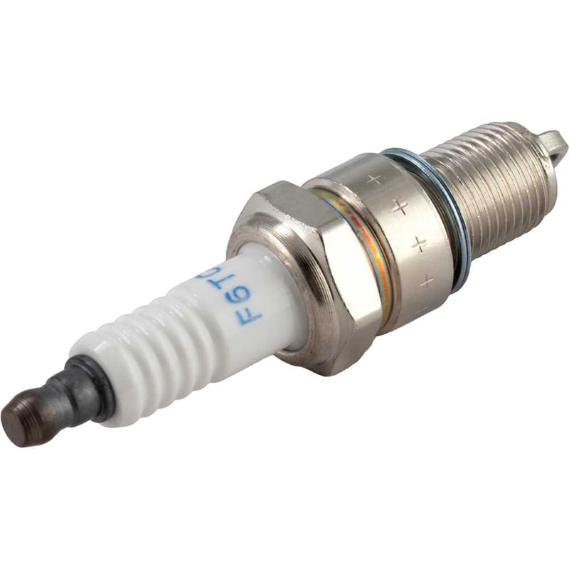 Vela de ignição F6TC para compactador vibratório com reversão a gasolina 7 hp, COM 99000, LGV 3600, MGS 140, MGV 140, GSV 4000 e GGV 6000 VONDER.