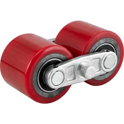 Roda traseira, 80 mm x 70 mm, em poliuretano