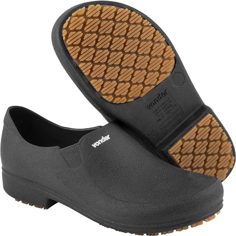 Sapato ocupacional classic, com salto, preto, n° 34