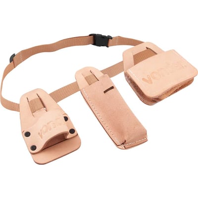 Cinto para carpinteiro em couro/nylon