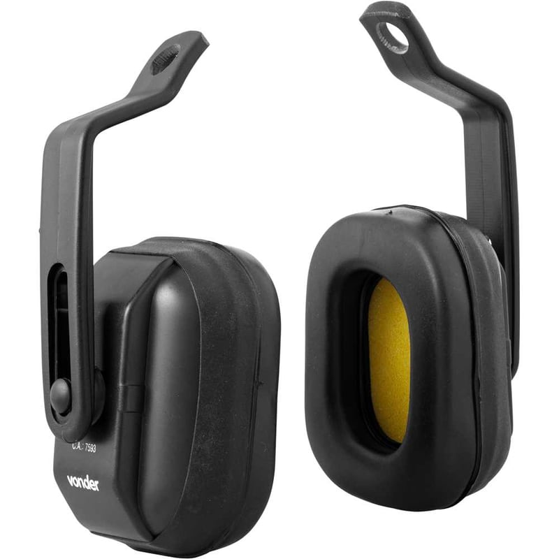 Abafador de ruídos tipo concha para capacete, 12 dB, VONDER PLUS