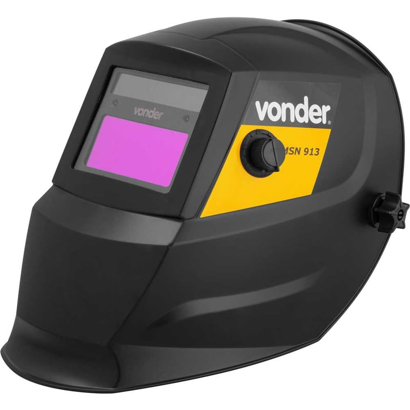 Máscara para solda com escurecimento automático, tonalidade 9 a 13, caixa com 20 peças