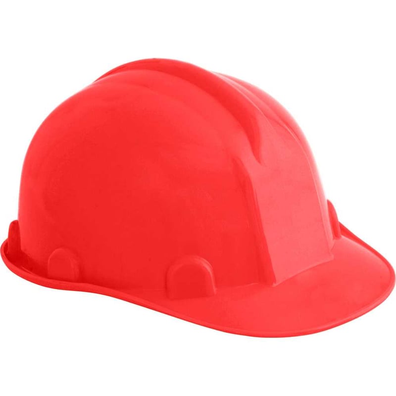 Capacete vermelho, com