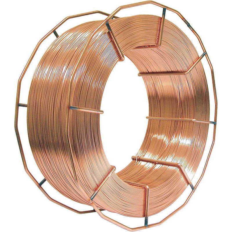 Arame MIG/MAG 1,0 mm, ER70S-6, carretel metálico com 18 Kg