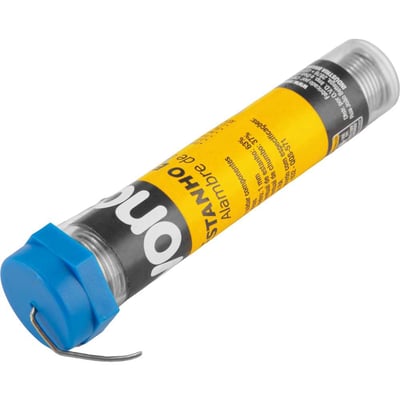 Estanho em fio, com fluxo, 1,0 mm, 63 x 37,com 22 g