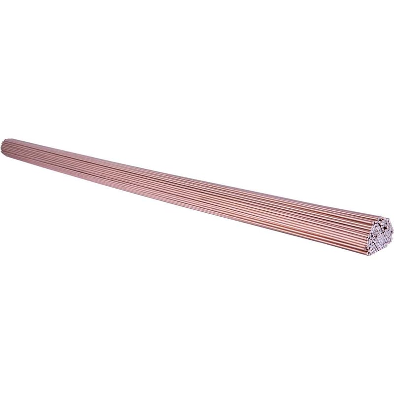 Vareta de ferro cobreado 3,18 mm para solda oxiacetileno