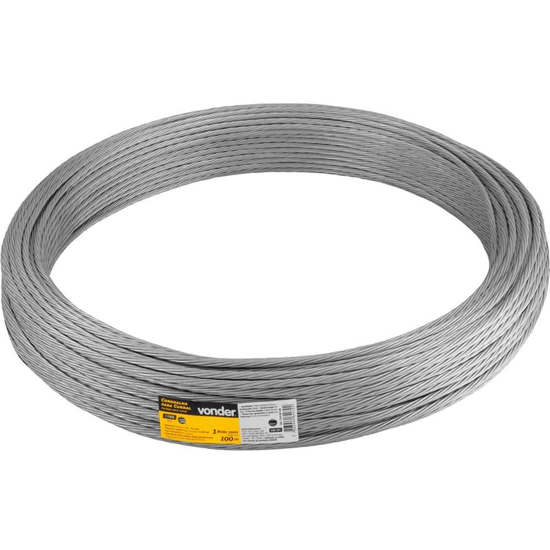 Cordoalha para curral, 100 metros com 7 fios