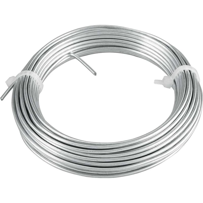 Arame galvanizado, BWG 16 1,65 mm, rolo com 10 metros