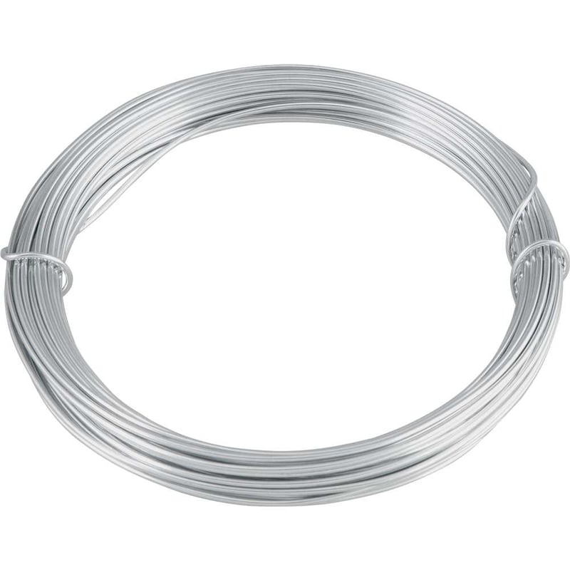 Arame galvanizado, BWG 18 1,24 mm, rolo com 10 metros