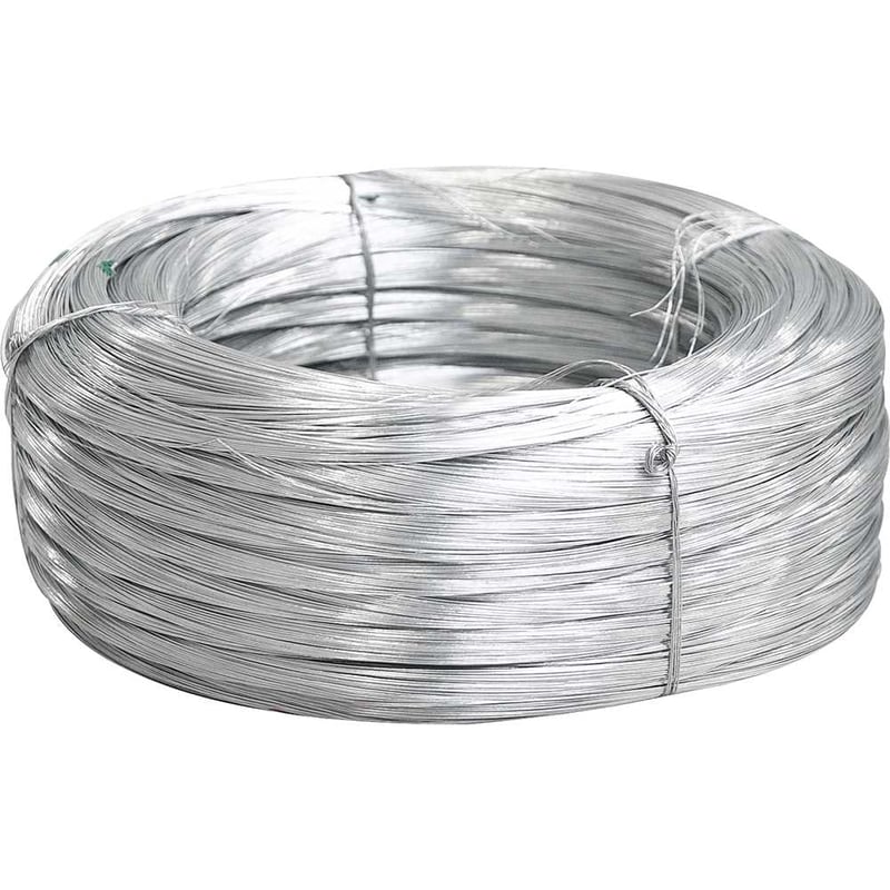 Arame galvanizado, industrial, BWG 18 1,24 mm