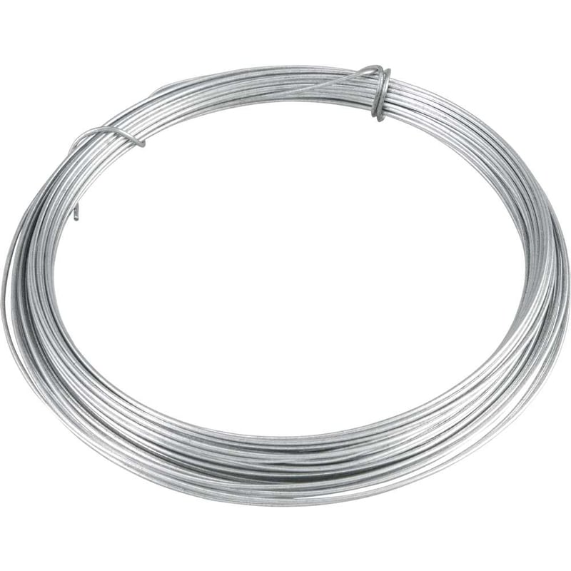 Arame galvanizado, BWG 20 0,89 mm, rolo com 10 metros