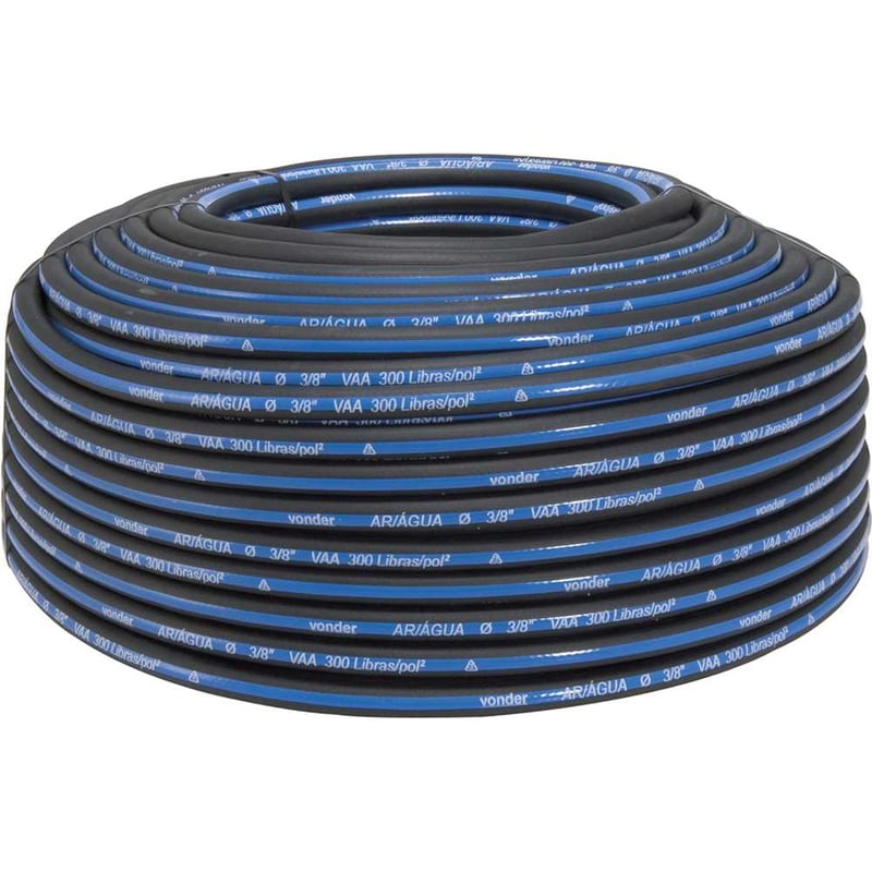 Mangueira para ar/água, 300 lbf/pol², 3/8" - 9,5 mm