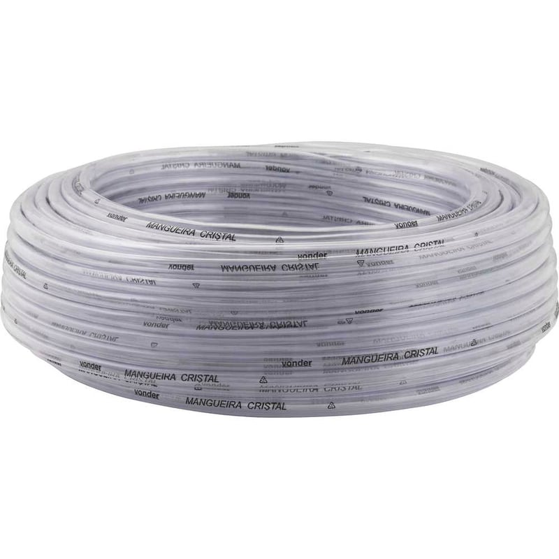 Mangueira cristal 1" x 2,0 mm, rolo 50 m