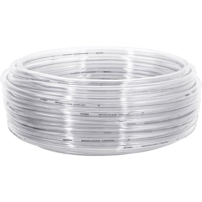 Mangueira cristal 1/4" x 1,0 mm, rolo 50 m