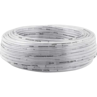 Mangueira cristal 3/4" x 1,5 mm, rolo 50 m
