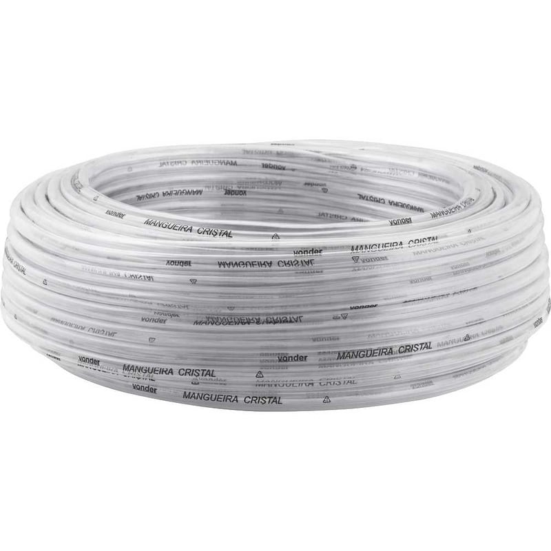 Mangueira cristal 3/4" x 2,0 mm, rolo 50 m