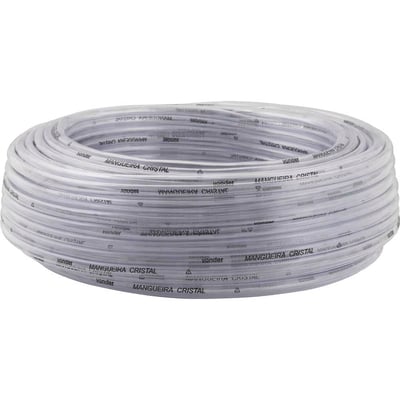 Mangueira cristal 3/8" x 2,0 mm, rolo 50 m