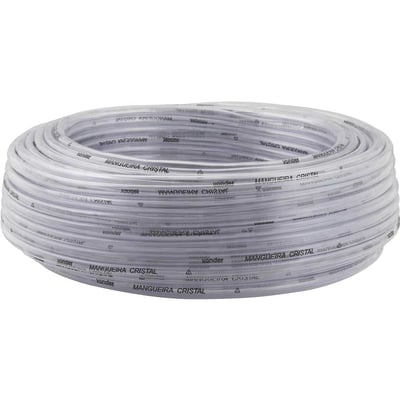 Mangueira cristal 5/16" x 0,8 mm, rolo 50 m