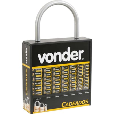 Expositor para cadeados