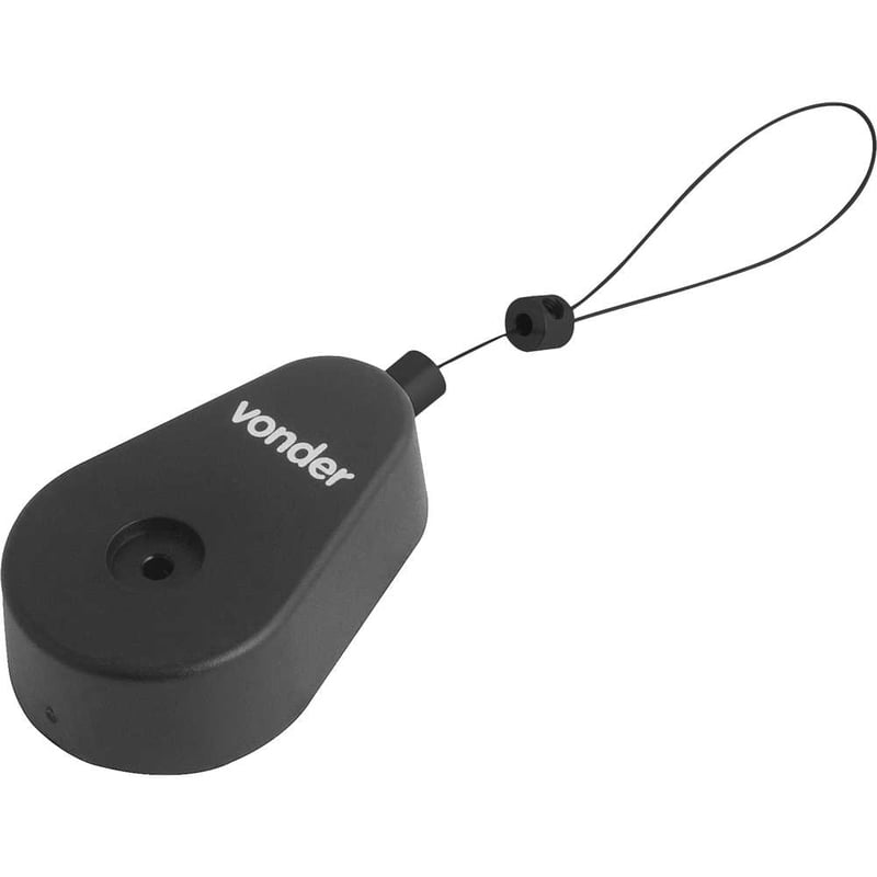 Dispositivo retrátil antifurto, preto