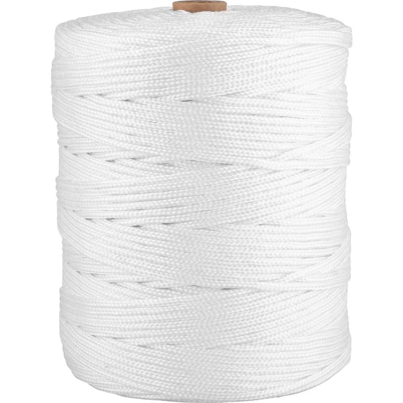 Corda multifilamento trançada 5,0 mm x 356 m, branca