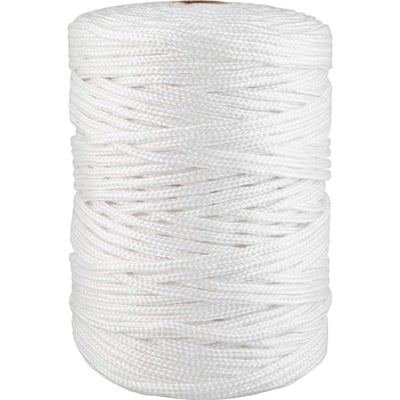 Corda multifilamento trançada 6,0 mm x 191 m, branca