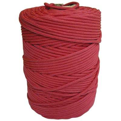 Corda multifilamento trançada 2,0 mm x 408 m, vermelha