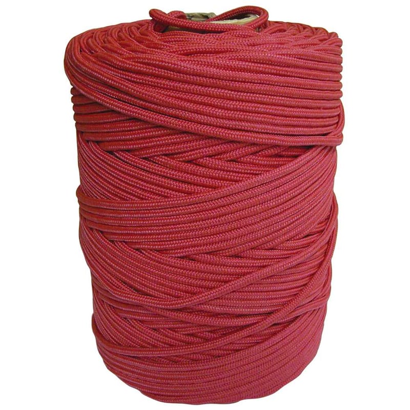 Corda multifilamento trançada 3,0 mm x 277 m, vermelha
