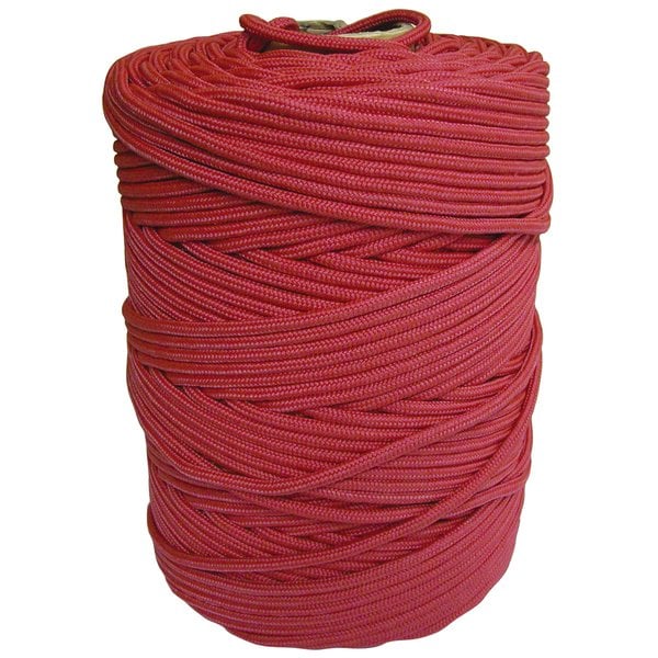 Corda multifilamento trançada 5,0 mm x 356 m, vermelha