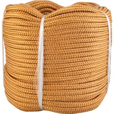 Corda caminhoneiro trançada, 10 mm x 107 m, ouro