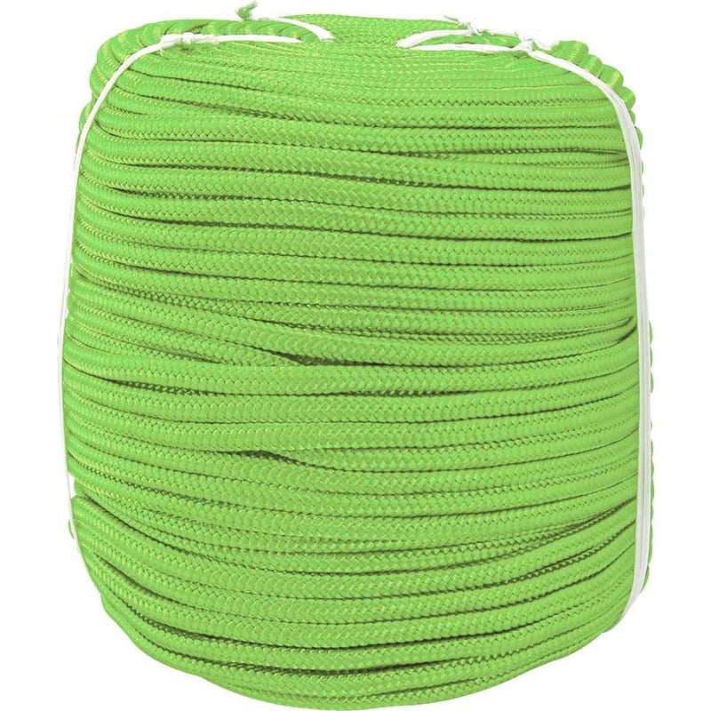 Corda caminhoneiro trançada, 12 mm x 111 m, verde