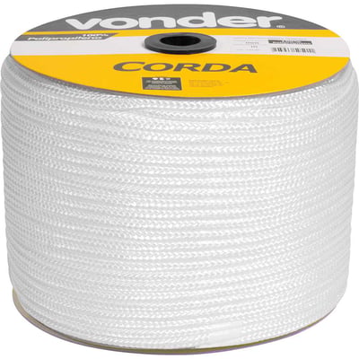 Corda multifilamento trançada 12,0 mm x 140 m, branca