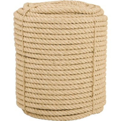 Corda de sisal 20 mm x 220 m, 3 pernas