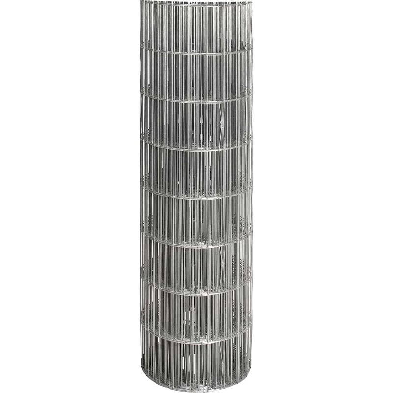 Tela alambrado, malha 10 cm x 5 cm, fio 1,9 mm, com 1,0 m x 25 m (altura x comprimento)