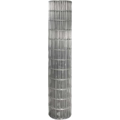 Tela alambrado, malha 10 cm x 5 cm, fio 1,9 mm, com 1,8 m x 25 m (altura x comprimento)