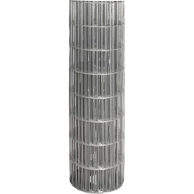 Tela alambrado, malha 15 cm x 5 cm, fio 2,3 mm, com 1,0 m x 25 m (altura x comprimento)