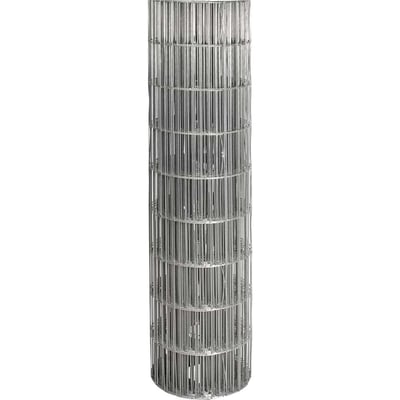 Tela alambrado, malha 15 cm x 5 cm, fio 2,3 mm, com 1,2 m x 25 m (altura x comprimento)