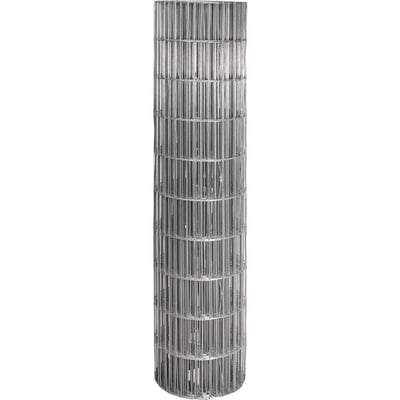 Tela alambrado, malha 15 cm x 5 cm, fio 2,3 mm, com 1,5 m x 25 m (altura x comprimento)
