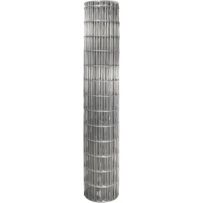 Tela alambrado, malha 15 cm x 5 cm, fio 2,5 mm, com 1,0 m x 25 m (altura x comprimento)
