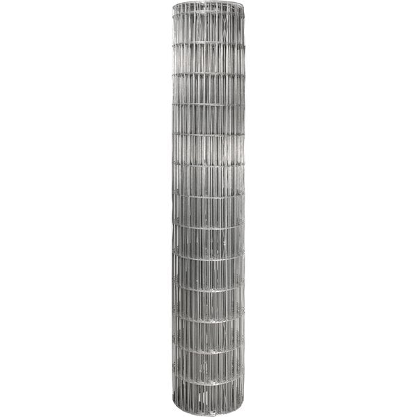 Tela alambrado, malha 15 cm x 5 cm, fio 2,5 mm, com 2,0 m x 25 m (altura x comprimento)