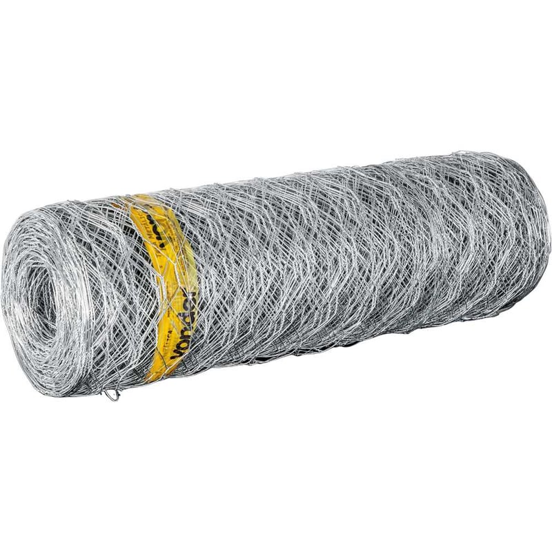 Tela metálica hexagonal, mangueirão, malha 3", 16 BWG x 0,8 m, com 50 m